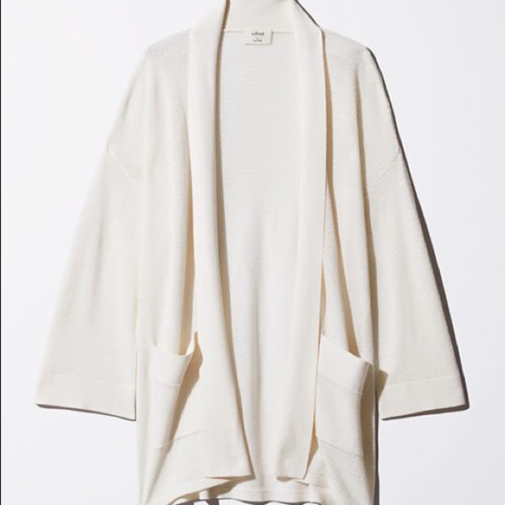 Aritzia Wilfred Free Copernic Sweater, Cream Knit